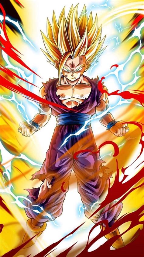 Goku Super Saiyan 2 Wallpaper Gohan Super Saiyan 2 Wallpaper Made By Raidentadashi Anime