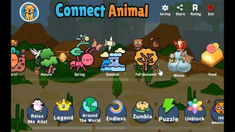 Game Connect Animal Classic Around The World Youtube