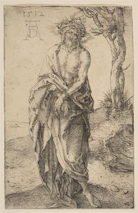 Albrecht Dürer Man Of Sorrows With Hands Bound The Metropolitan
