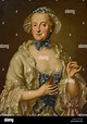 Maria Anna Sophia of Saxony, Electress of Bavaria (1728-1797) with a ...
