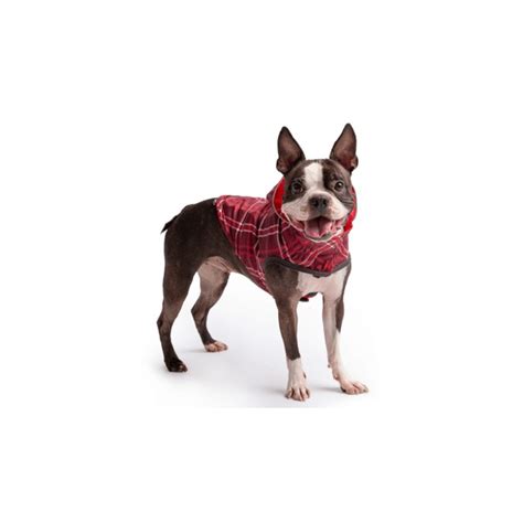 Gf Pet Dog Coat Reversible Raincoat Red X Small Pets