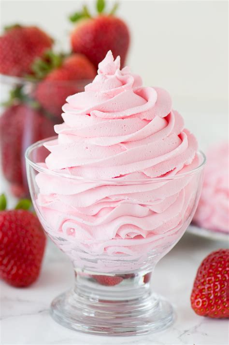 You can mix heavy whipping cream into scrumptious billowing mounds of homemade whipped you can make desserts with stabilized whipped cream in advance and they will stay pretty until you are heavy whipping cream or heavy cream both work great. Strawberry Whipped Cream | The First Year