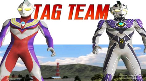 Ultraman Legend And Ultraman Tiga Tag Team Mode Play ウルトラマン Fe3 Youtube