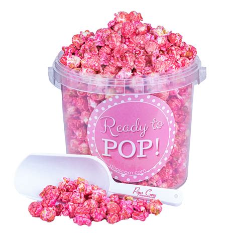 Pink Popcorn Its A Girl Ready To Pop Gourmet Popcorn