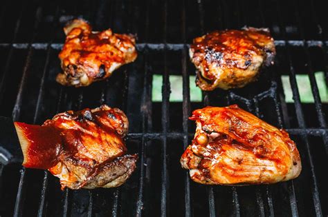 Grilled Bbq Chicken Thighs Recipe