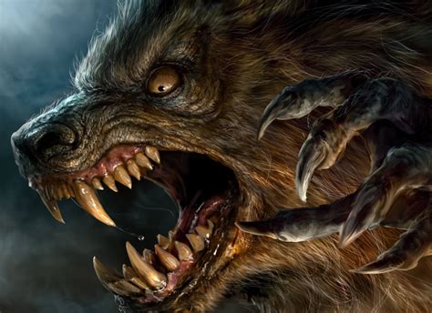 Pin By Amentis On Dark Things Werewolf Werewolf Art Horror Art