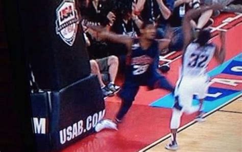 Earlier this week, while with the u.s. Painful: Paul George Suffers A Horrific Broken Leg During ...