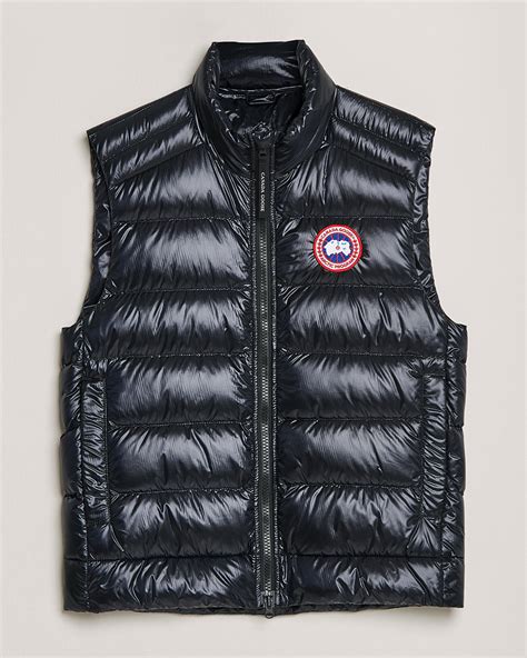 canada goose crofton vest black at