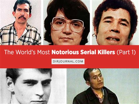 The Worlds Most Notorious Serial Killers Part 1