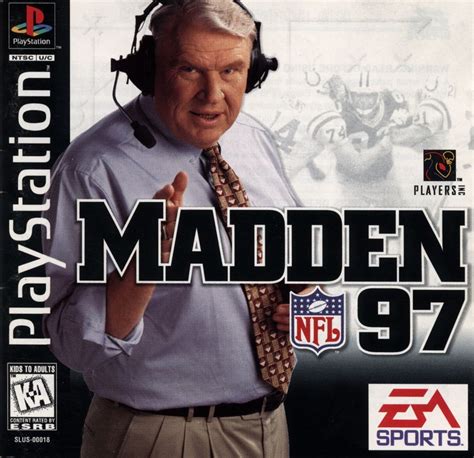 Madden Nfl 97 1996 Playstation Box Cover Art Mobygames