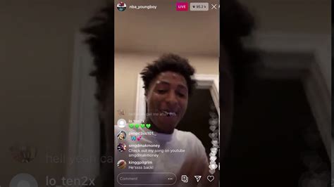 Nba Youngboy Plays New Music On Instagram Live Sounding Fire🐐💚