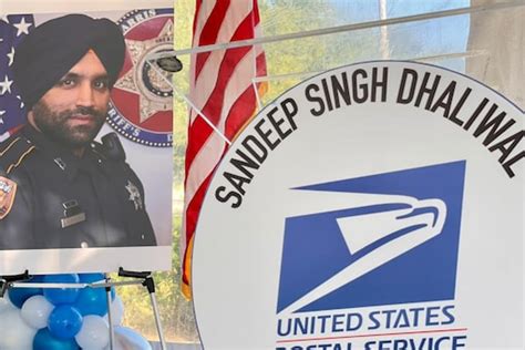 Houston Post Office Named After Slain Sikh Cop Sandeep Singh Dhaliwal