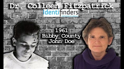 Dr Colleen Fitzpatrick Bibb County John Doe Update Discussion Youtube