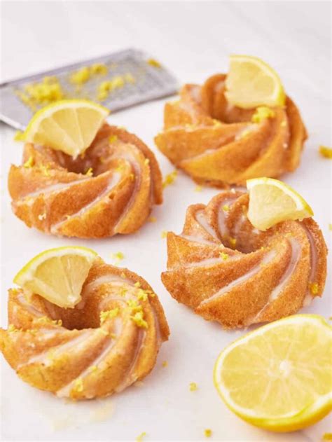 Mini Lemon Bundt Cakes Recipe Bonni Bakery