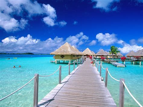 Bora Bora Beach The Vacation Spot Beautiful Place In The World