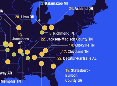 The 25 Least Expensive Us Cities To Live In