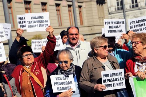 Marcha Por Los Derechos Del Adulto Mayor Pedro Aguirre Cerda Dice
