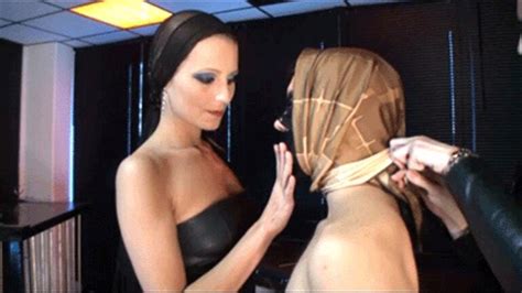 German Femdom Lady Victoria Valente Tickle The Silk Scarf Slave Togheter Part 1 Mov