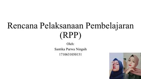 Rpp matematika smp berikut ini kami sajikan dalam bentuk contoh rpp matematika smp kelas 8. Contoh RPP Matematika Pembelajaran Daring - YouTube