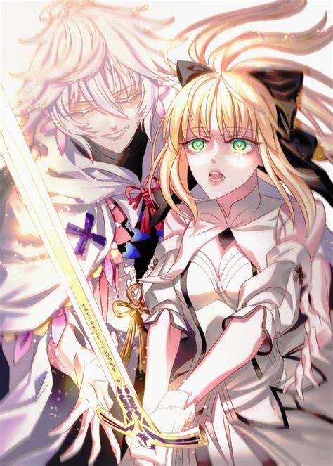 New Promo Art For Studio Synkais Saber Fan Manga King Of Knights