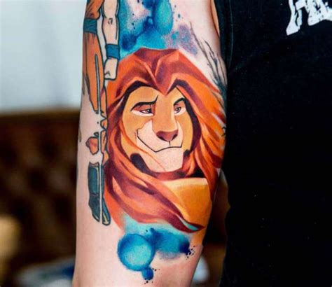 Lion King Tattoo By Kateryna Zelenska Post 22263