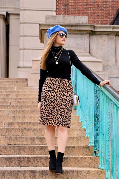 this is the 1 fall trend here s how to wear it fashion leopard skirt leopard outfits
