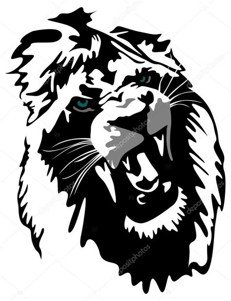Roaring Lion — Stock Vector © Palpitation 52946631
