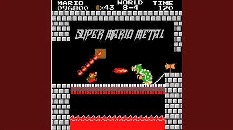 Super Mario Bros Castle Theme Metal Version Youtube
