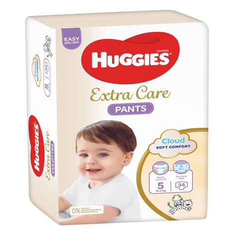 Huggies Extra Care Diaper Pants Size 5 12 17kg 34pcs Online At Best
