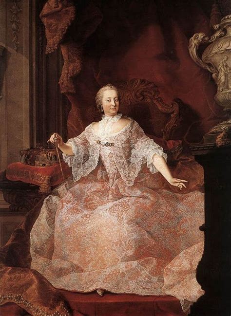 International Portrait Gallery Retrato mayestático de la Emperatriz Maria Theresi Retratos