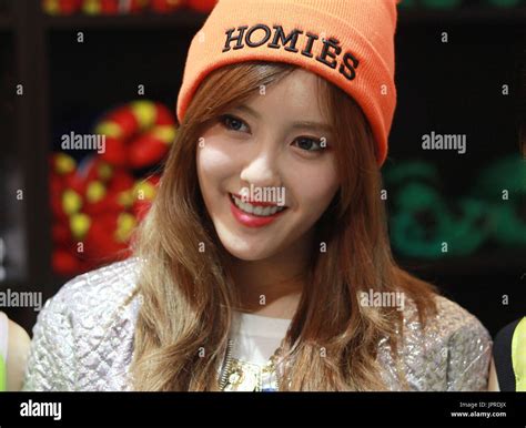 Hyomin von T-Ara N4 bei der T-Ara-N4 meet & greet veranstaltet von