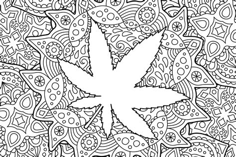 Stoner Drawings Easy 420 Coloring Pages At