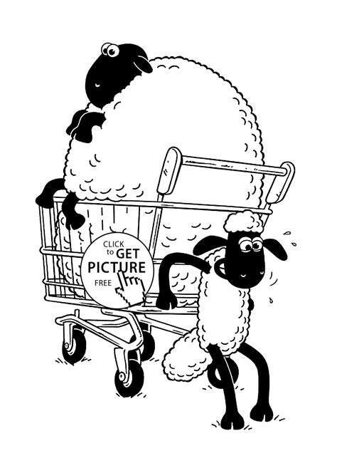 Free printable shaun the sheep coloring pages. Shaun the sheep coloring pages for kids, printable free