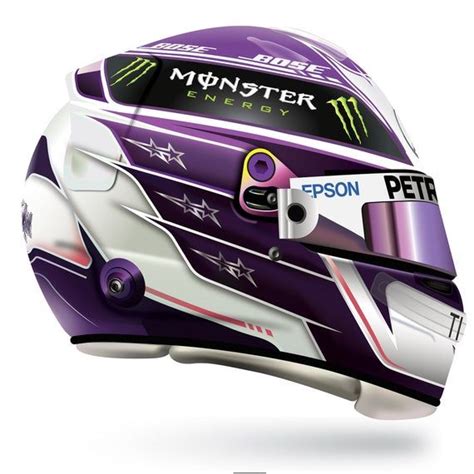 Lewis hamilton new helmet 2020. Lewis Hamilton F1 2020 Helmet Profile and car in Ultra ...