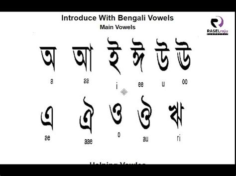 Free Course Learn Bengali Alphabets From Youtube Class Central