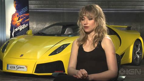 Аарон пол, доминик купер, имоджен путс и др. Need for Speed - Cast & Director Interviews - YouTube