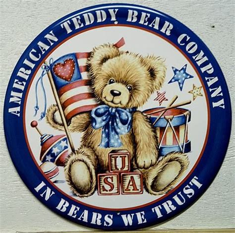 Teddy Bear American Sign Old Time Signs