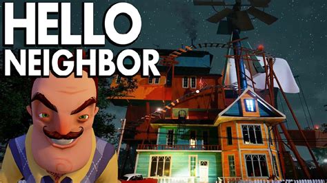 Hello Neighbor Ending Alpha 3 Livestream Highlights New House New