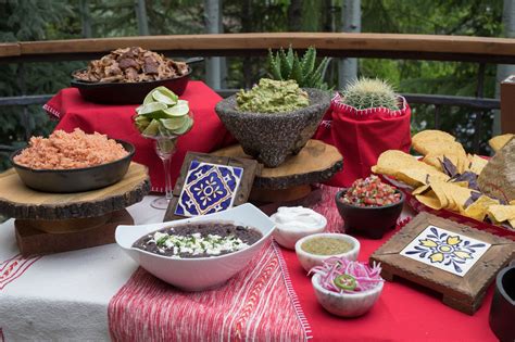 Build Your Own Taco Bar Food Event Catering Taco Bar