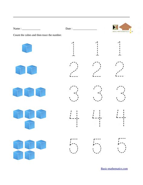 Basic Math For Kindergarten