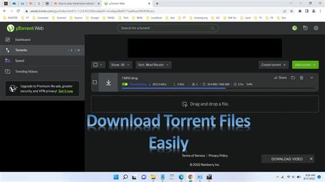 How To Download Files With UTorrent Web Version YouTube