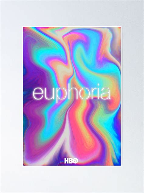 Euphoria Logo Poster By Celiaorts Redbubble
