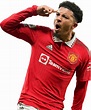 Jadon Sancho Manchester United football render - FootyRenders
