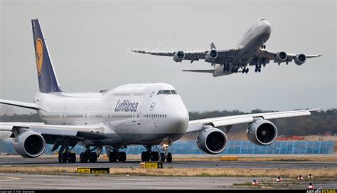 D Abyo Lufthansa Boeing 747 8 At Frankfurt Photo Id 1361196 Free