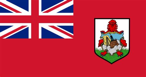 The government ensign of bermuda, for instance, is similar but uses a blue background. BLIPS IN THE COSMOS: Bermuda - Not the Caribbean