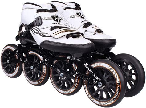 Roller Skates 4 Wheels 90mm 110mm Wheel Adjustable Inline Skates