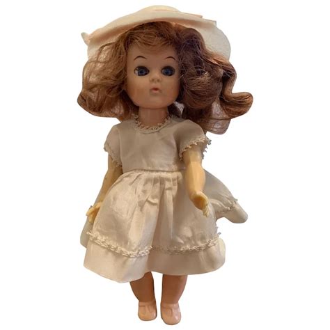 Little Miss Ginger Doll Circa 1950 The Black Swan Antiques Ruby Lane Little Miss Pink