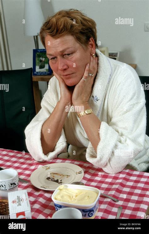 Depressed Woman Or Mature Woman Alone Sadness Stock Photo Alamy