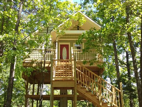 Not Mo Butenchanted Treehouses Unique Lodging In Eureka Springs Ar