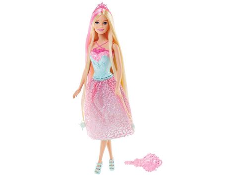Barbie Princesa Cabelo Longo Mattel Bonecas Magazine Luiza